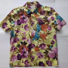 値下げしました。Paul Smith 花柄 アロハシャツ L