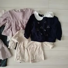 プティマインベビー服 トップス 95cm以下 セット