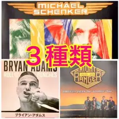 ３種類 訳あり ナイトレンジャー マイケルシェンカー ブライアンアダムス チラシ