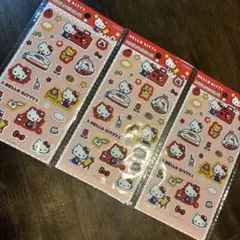Hello Kitty グリッターシール 3枚セット(限定品)新品未使用