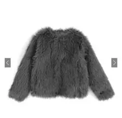 ファーコート　k9254d GRL