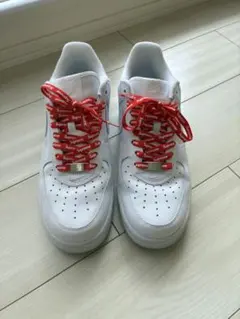美品　Nike Air Force 1 Supreme ホワイト