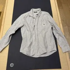 DIESEL ストライプ 長袖シャツ Sサイズ
