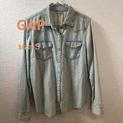 GAP デニムシャツ　レディース　M