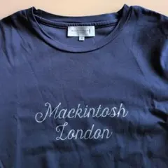 Mackintosh London 　ロゴTシャツ ネイビー　38　日本製のサムネイル