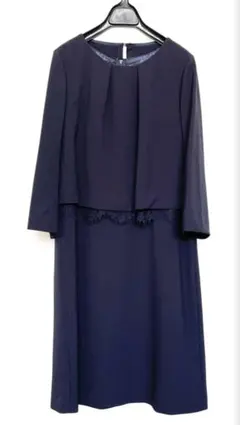 ESPRITMUR エスプリミュール ワンピース ネイビー 11号 卒業式 入学
