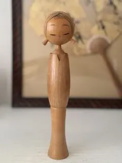 創作こけし　はじめ作　23.5cm