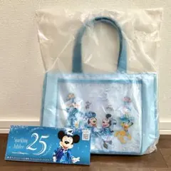 東京ディズニーシー 25周年 スパークリングジュビリー トートバッグ 斜