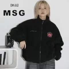 ☆S☆ MUSENT（ムセント）ボアフリース フルジップフーディー ブラック 