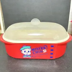 【レトロ】　ミスターチン　弁当箱　蒸し器　原田治　オサムグッズ　レアのサムネイル
