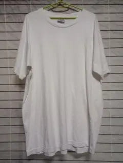 BAYSIDE 無地　白Ｔ　サイズＸＬ　古着　MADE IN USAのサムネイル