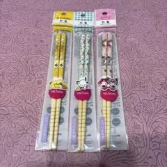 ダイソー　サンリオ 竹箸 16.5cm 3膳セットのサムネイル