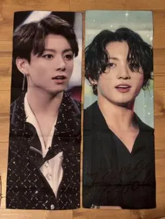 BTS ジョングク スローガン 2枚セット まとめ売り