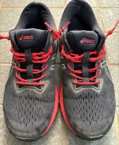 25.5 ASICS FlyteFoam ブラック/レッドのサムネイル
