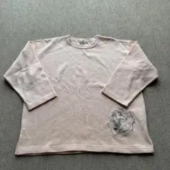 【TRUSSARDI】トラサルディ 刺繍ロゴ コットンニット ピンクのサムネイル