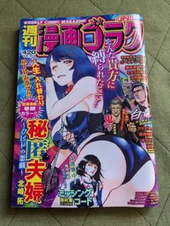 クーポン対応 週刊漫画ゴラク 4月29日号　2022年4月15日 発売