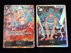ワンピースカード 決戦の刻OP16-098 ヤマト SR パラレル 金ドン - メルカリ