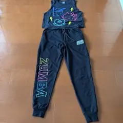 HELLO KITTY x ZUMBA ブラックダンスウェア XS