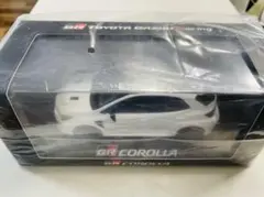 1/30 トヨタ GRカローラ カラーサンプル ミニカー スーパーホワイトII