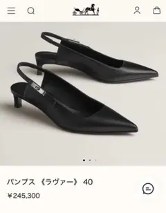 HERMES パンプス ラヴァー 40のサムネイル