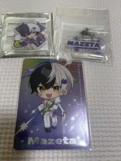 AMPTAK×COLORS MAZETA アクリルステッカー カード