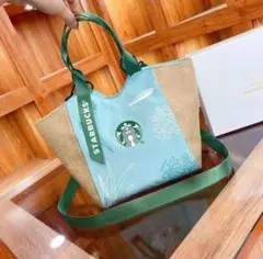 グリーン トートバッグ