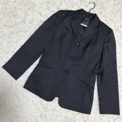 ASCOT✨美品　テーラードジャケット　スーツ　東京スタイル　ブラック　きれいめ