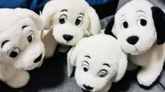 Disney Store 101匹わんちゃん　ぬいぐるみ　4匹セット