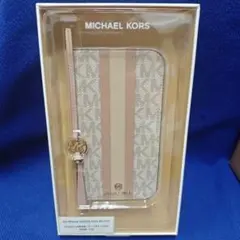 Bb17)MICHAEL KORS iPhone15pro用ケース 手帳型のサムネイル