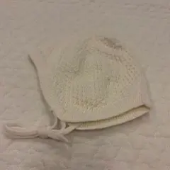 ゆ*あ様 ZARA ベビーボンネット46cm 編み込みデザイン