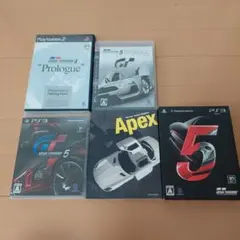 3本セット PS2 グランツーリスモ4 PS3 グランツーリスモ5&プロローグ