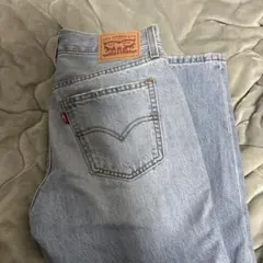 Levisストレートデニム24インチ