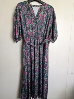 ISABEL MARANT etoile 花柄 長袖 マキシワンピース - メルカリ
