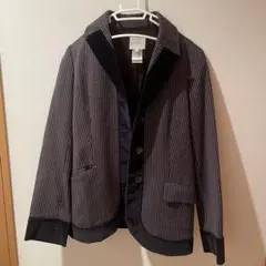 CELINE セリーヌ ストライプ ダブルブレストジャケットのサムネイル