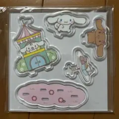 シナモロールアクリルスタンド　ミルク　モカ　サンリオ