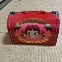 ペコちゃん　PEKO MAIL 赤い缶