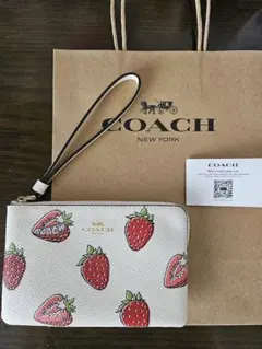 レア！大幅値下げ！新品　coach いちご　バッグ Amazon | [コーチ] バッグ アウトレット いちご柄 ストロベリー