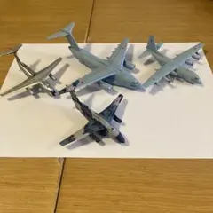 F-toys 自衛隊機 輸送機　ミニチュアモデル 4機 C1,C-2,C130のサムネイル