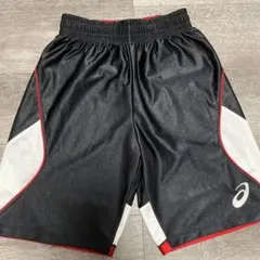 極美品 asics ワンポイントロゴ刺繍 Basketball Pant 140