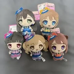Poppin'Party ぷちっしゅ ぬいぐるみ 全5種 バンドリ - メルカリ