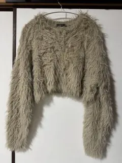 SEA ROOM LYNN ベージュ クロップドセーター