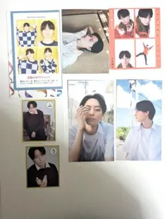 作間龍斗 雑誌切り抜き メロかるた 証明写真 4カット Myojo