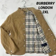 【希少サイズ】BURBERRY LONDON キルティングノバチェック 2XL