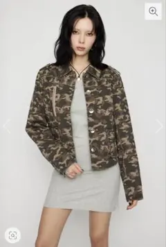 【新品未使用】LAGUA GEM CUT OFF MILITARY ジャケット