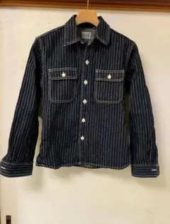 フラットヘッドTHE FLAT HEADサンプル品デニムカバーオールXS新品