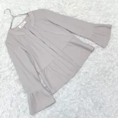 【レッグテイラー】 (9) ノーカラーペプラムジャケット ウール100% 上品
