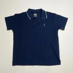 COMME CA ISM ネイビー ポロシャツ 150A