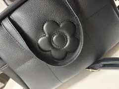 MARY QUANT ショルダーバッグ 花モチーフ