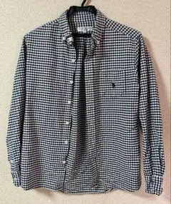 U.S.POLO ASSN. ギンガムチェック長袖シャツ Mサイズ