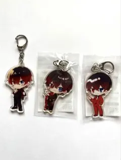 AMPTAK×COLORSあっとくん アクリルキーホルダーセット